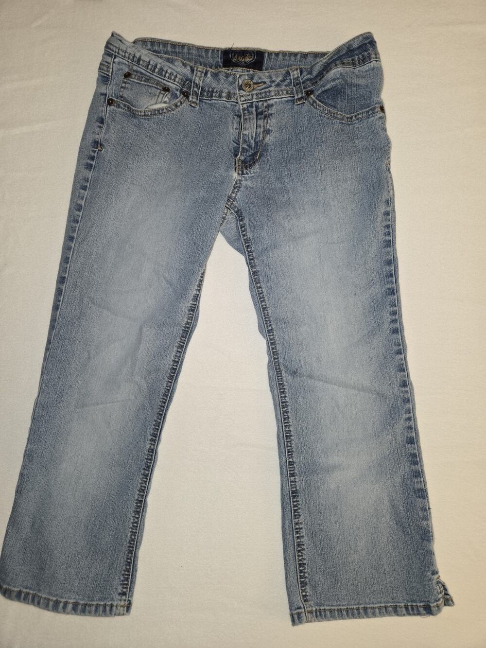 Angel's Jeans Girls Size 7 Y2k Bedazzled Pocket Design *See Description*